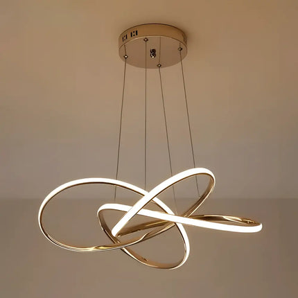 Charlotte 600 Brass Tri-Colour LED Pendant Light | 60W Integrated LED