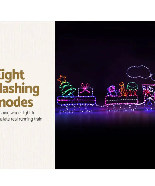 Christmas Lights Motif LED Rope Light Train Xmas Decor-Occasions > Christmas-Dropli