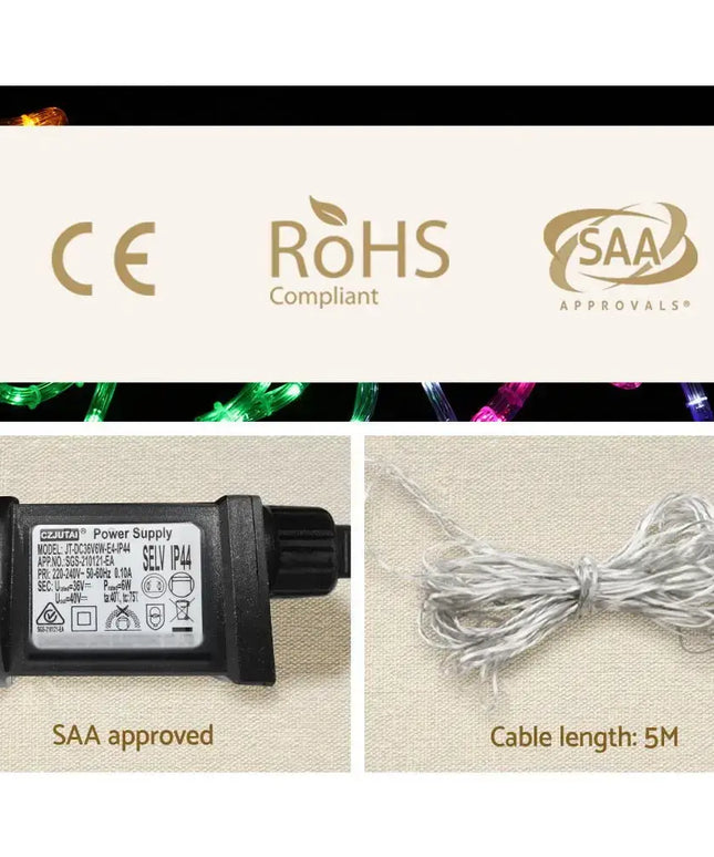 Christmas Lights Motif LED Rope Light Train Xmas Decor-Occasions > Christmas-Dropli