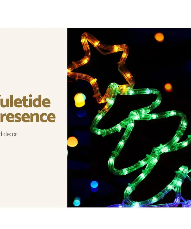 Christmas Lights Motif LED Rope Light Train Xmas Decor-Occasions > Christmas-Dropli