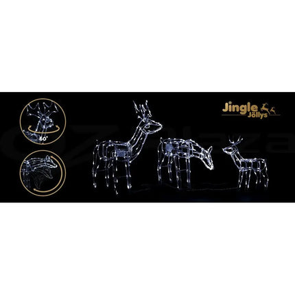 Christmas Motif Lights LED Rope Reindeer Waterproof Outdoor-Occasions > Christmas-Dropli