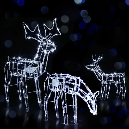 Christmas Motif Lights LED Rope Reindeer Waterproof Outdoor-Occasions > Christmas-Dropli