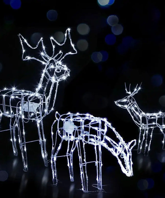 Christmas Motif Lights LED Rope Reindeer Waterproof Outdoor-Occasions > Christmas-Dropli