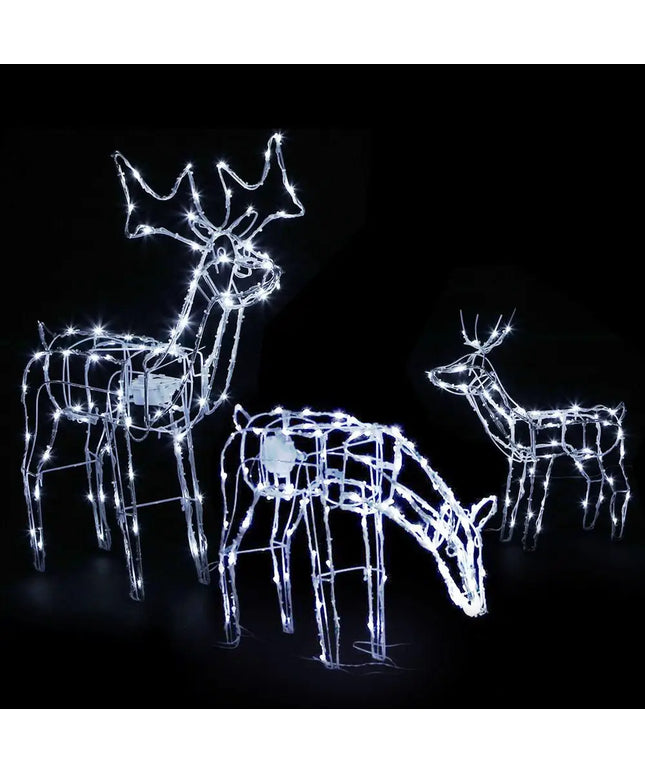 Christmas Motif Lights LED Rope Reindeer Waterproof Outdoor-Occasions > Christmas-Dropli