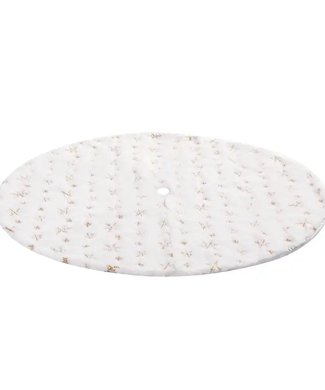 Christmas Tree Skirt 120cm Snowflake Ornaments Xmas Decorations - Occasions > Christmas > Christmas Decorations