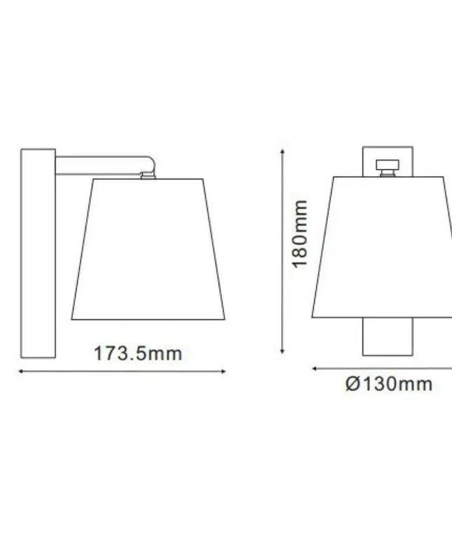 CLA CHESTER - 3W LED Interior Adjustable Wall Light With Switch-INDOOR-CLA Lighting