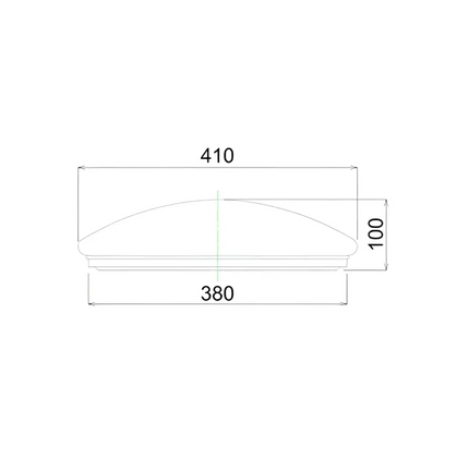 CLA SMTOYS1 LED Smart White Round Dimmable Tri-CCT Oyster Light CLA Lighting, Ceiling & Wall, cla-smtoys1-led-smart-white-round-dimmable-tri-cct-oyster-light