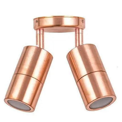 CLA PG2A - 2xGU10 Exterior Double Adjustable Wall Spot Light IP65-OUTDOOR-CLA Lighting