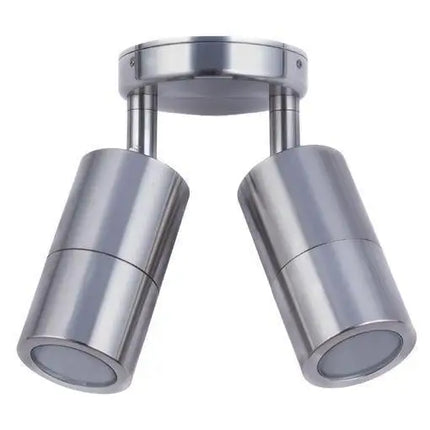 CLA PG2A - 2xGU10 Exterior Double Adjustable Wall Spot Light IP65-OUTDOOR-CLA Lighting