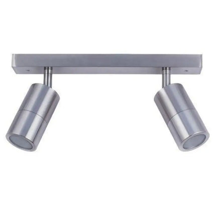 CLA PG2BAR - 2xGU10 2 Light Bar Adjustable Rail Ceiling Spot Light IP44-Ceiling Light Fixtures-CLA Lighting