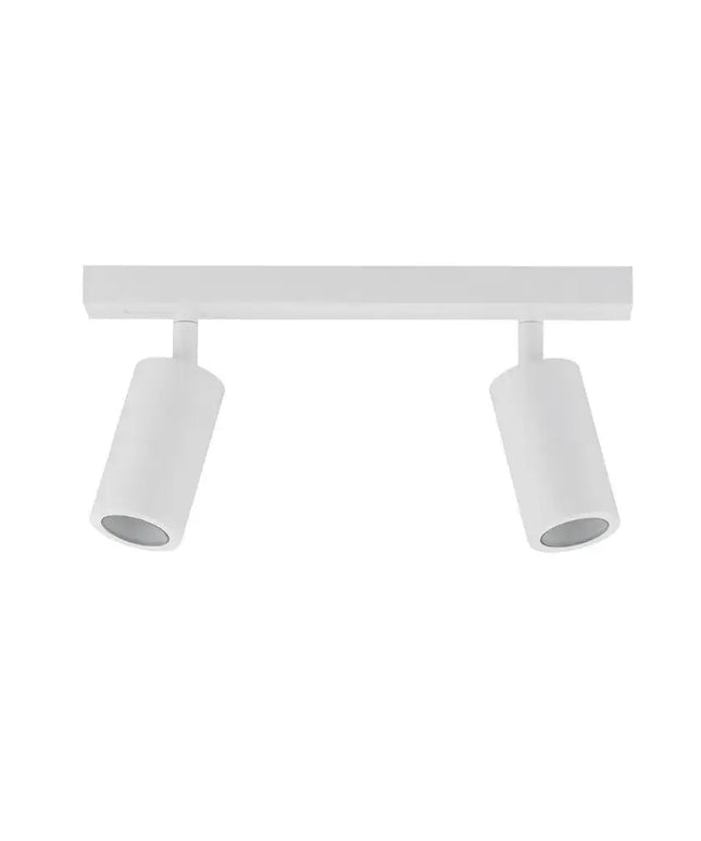 CLA PG2BAR - 2xGU10 2 Light Bar Adjustable Rail Ceiling Spot Light IP44-Ceiling Light Fixtures-CLA Lighting