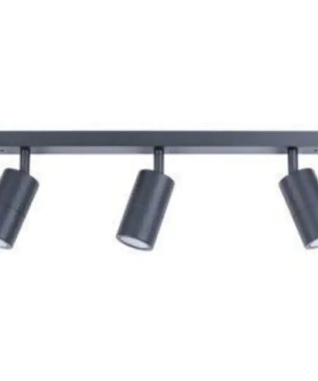 CLA PG3BAR - 3xGU10 3 Light Bar Adjustable Rail Ceiling Spot Light IP44-Ceiling Light Fixtures-CLA Lighting