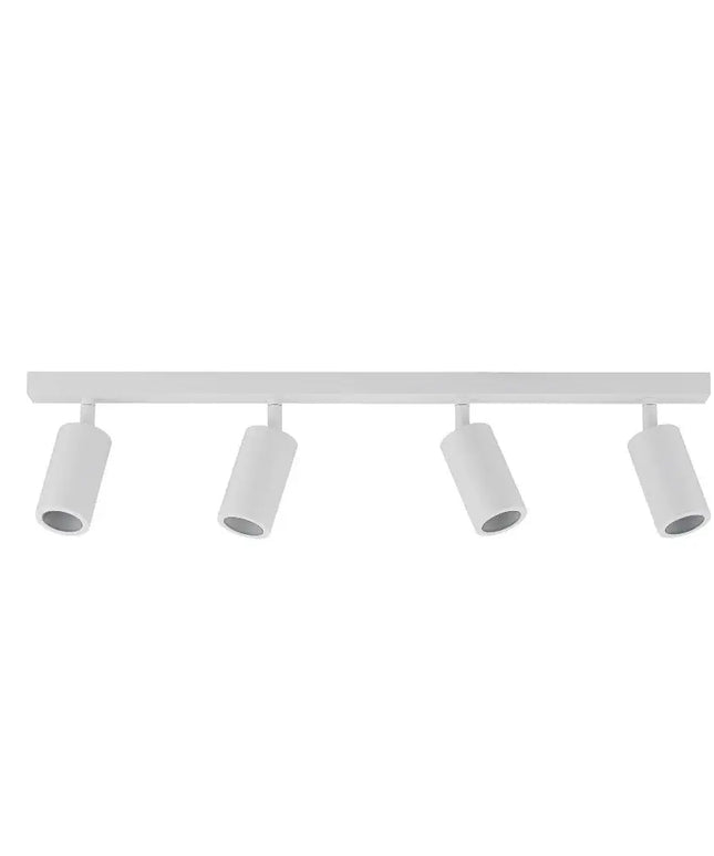 CLA PG4BAR - 4xGU10 4 Light Bar Adjustable Rail Ceiling Spot Light IP44-CEILING LIGHTS-CLA Lighting