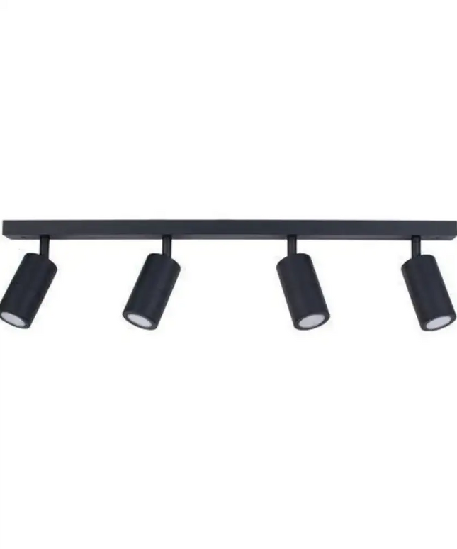 CLA PG4BAR - 4xGU10 4 Light Bar Adjustable Rail Ceiling Spot Light IP44-CEILING LIGHTS-CLA Lighting