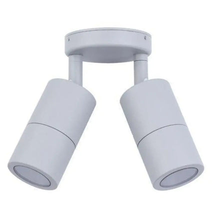 CLA PM2A - 2xMR16 12V DC Exterior Double Adjustable Wall Spot Light IP65 - DRIVER REQUIRED-OUTDOOR-CLA Lighting