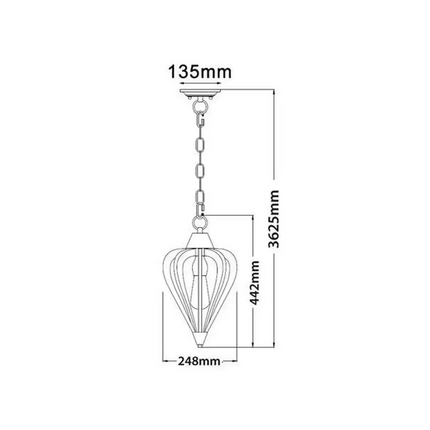 CLA SENORITA - 1/3/6 Light Pendant - PENDANTS