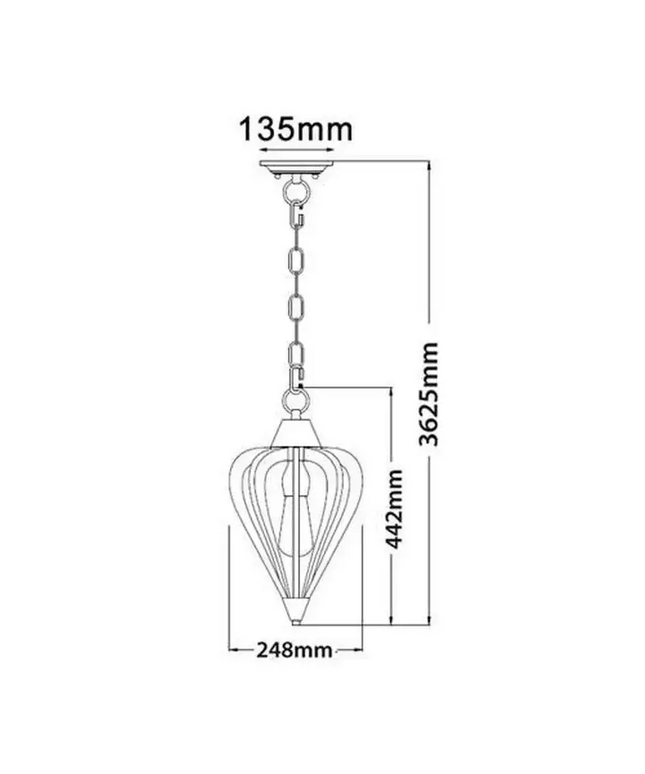 CLA SENORITA - 1/3/6 Light Pendant - PENDANTS