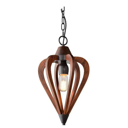 CLA SENORITA - 1/3/6 Light Pendant - Small / Tuscan Coffee Cherry Wood - PENDANTS
