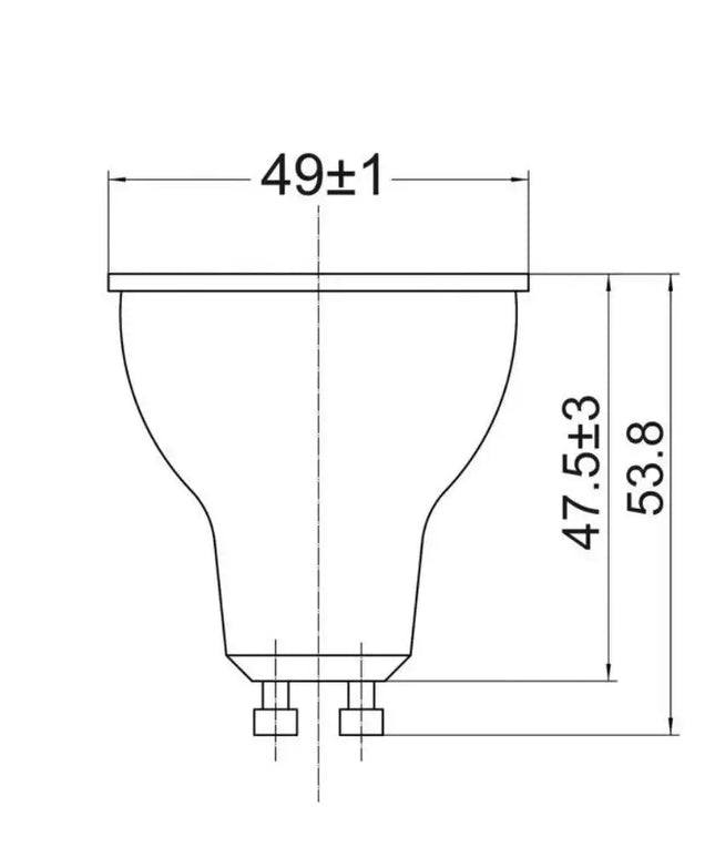 CLA SMART 5W = 35W LED Smart Dimmable RGB+CCT Tuneable GU10 Globe-GLOBES-CLA Lighting