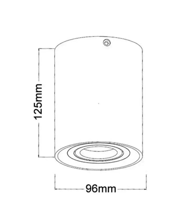 CLA SURFACE-17A/18A - GU10 Round Surface Mount Downlight-DOWNLIGHTS-CLA Lighting