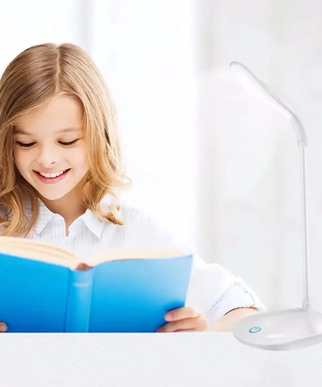 Dormitory Reading LED Lamp Three Gears Touch Dimmer Lamp_2