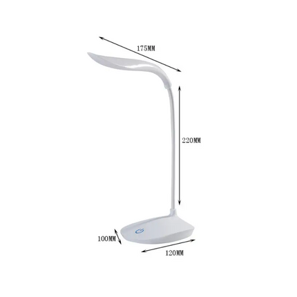 Dormitory Reading LED Lamp Three Gears Touch Dimmer Lamp_11
