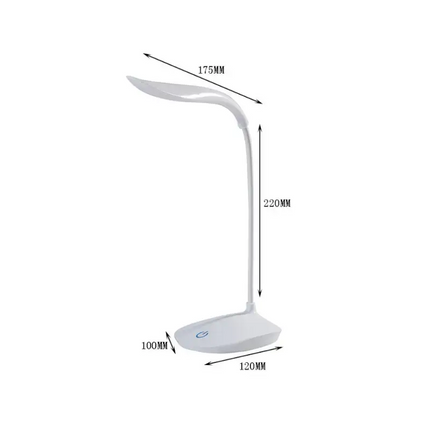 Dormitory Reading LED Lamp Three Gears Touch Dimmer Lamp_11