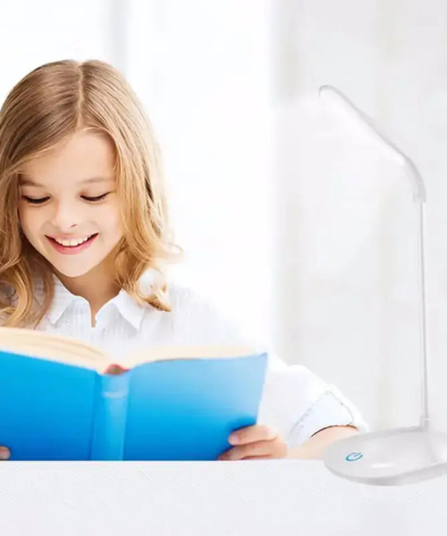 Dormitory Reading LED Lamp Three Gears Touch Dimmer Lamp_2