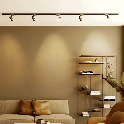 Commercial Grade 8W GU10 Dimmable LED Globe track lighting fixture for efficient illumination