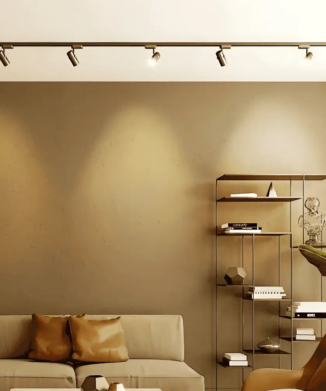 Commercial Grade 8W GU10 Dimmable LED Globe track lighting fixture for efficient illumination