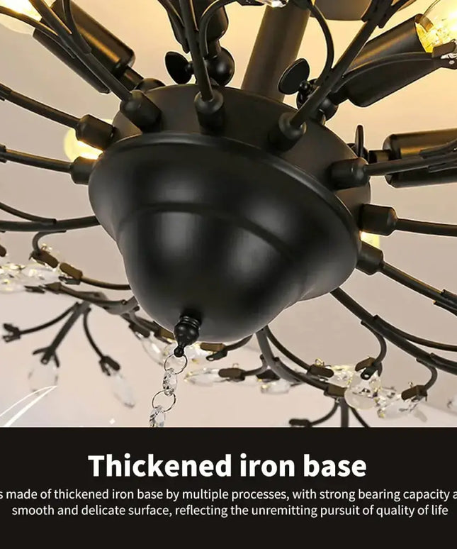 Crystal Ceiling Light Vintage Chandelier 5 Lights - Home & Garden > Lighting