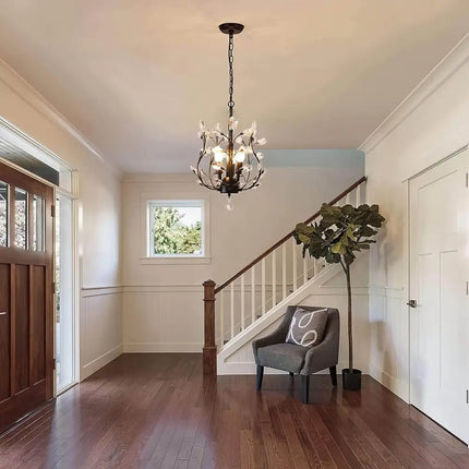 Crystal Chandeliers Lighting 3 Light Vintage - Home & Garden > Lighting