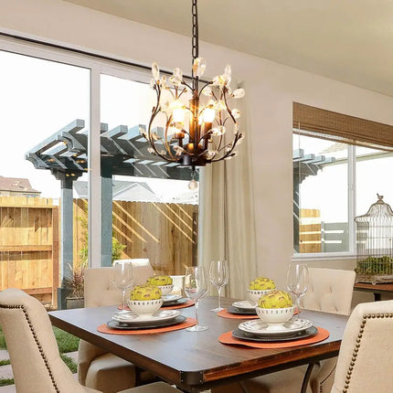 Crystal Chandeliers Lighting 3 Light Vintage - Home & Garden > Lighting