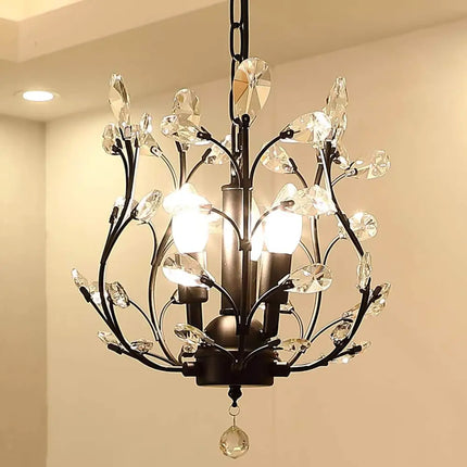 Crystal Chandeliers Lighting 3 Light Vintage - Home & Garden > Lighting