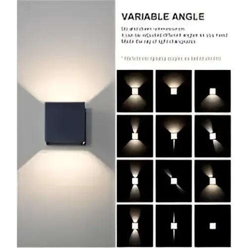CUBE Up/Down LED Adjustable Light Surface Mount Wall Light-Exterior Wall Light-COPY
