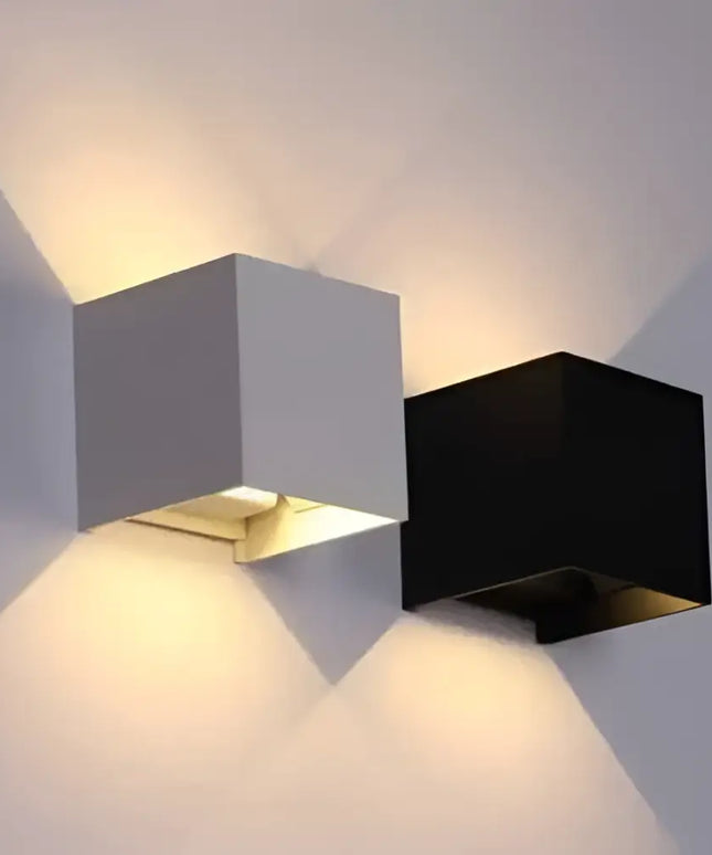 CUBE Up/Down LED Adjustable Light Surface Mount Wall Light-Exterior Wall Light-COPY