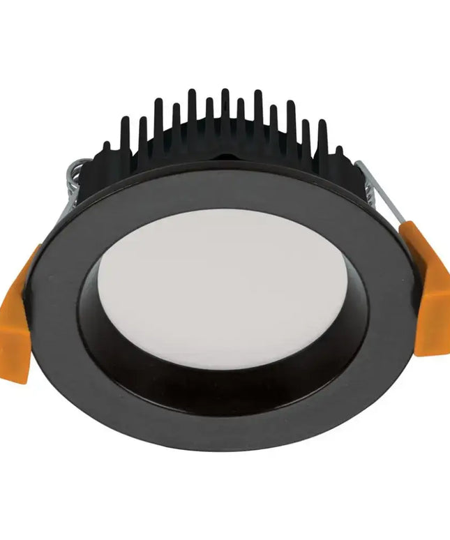 Domus Deco 8 TRIO/DALI Round 8W Dimmable LED Tricolour IP44 Downlight - Black/White/Aluminium - LED downlight