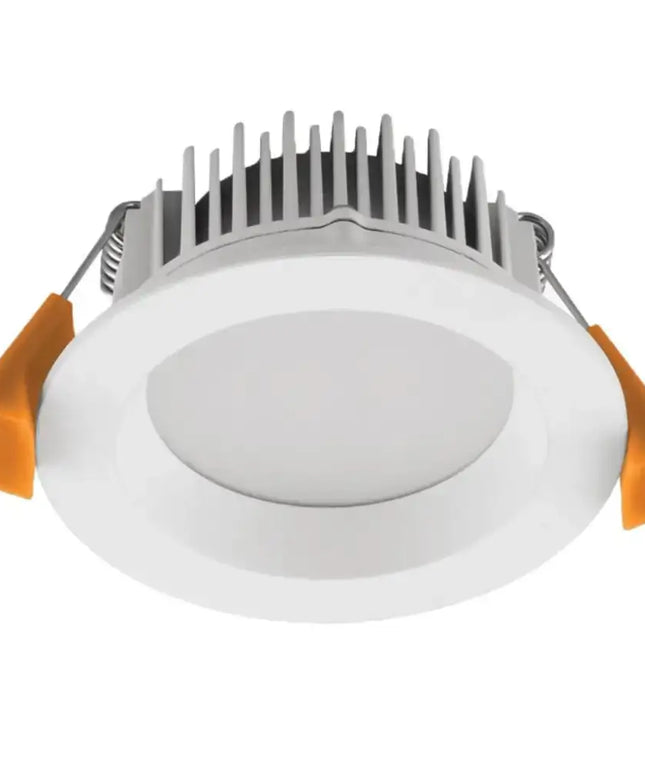 Domus Deco 8 TRIO/DALI Round 8W Dimmable LED Tricolour IP44 Downlight - Black/White/Aluminium - LED downlight