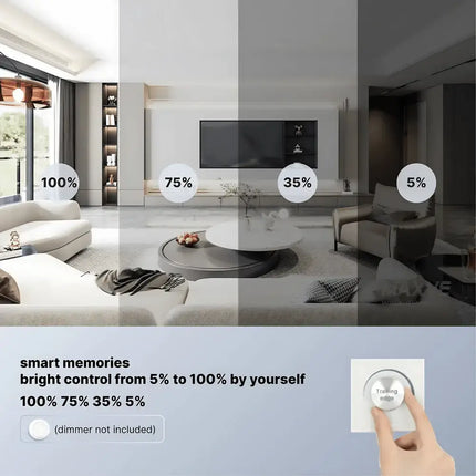 13W Tri-Colour Dimmable LED Downlight | 90mm Cut Out | Uluru Trade Pack 10 - Home & Garden > Lighting