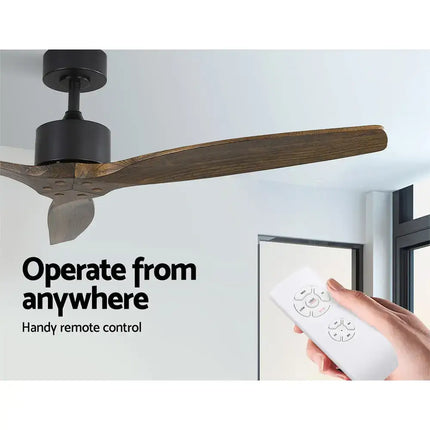 Devanti ceiling fan with three-speed settings and quiet AC motor