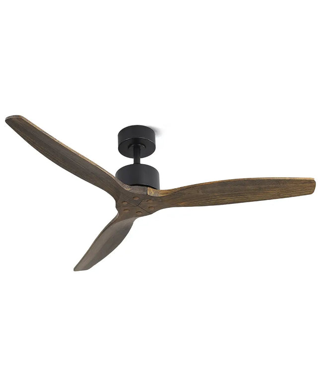 Devanti 52” Dark Wood Ceiling Fan with Remote Control