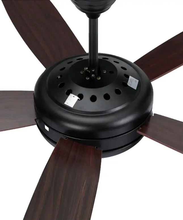 Devanti 52’’ Ceiling Fan AC Motor 5 Blades w/Light - Dark Wood - Appliances > Fans > Ceiling Fans