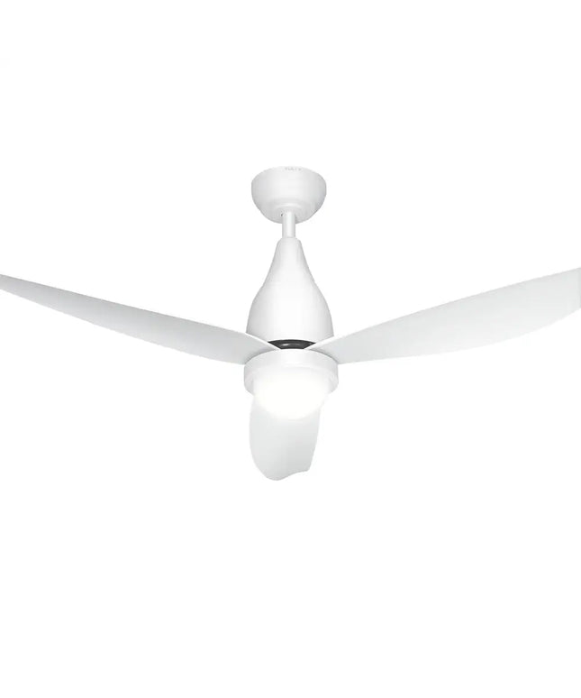 Devanti 52” White Ceiling Fan with LED Light and Remote Control