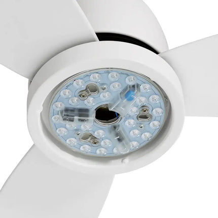 High-performance 52” ceiling fan with extension rod for customizable installation