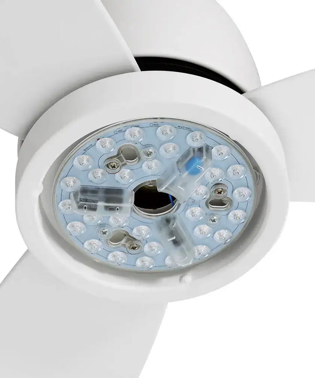 High-performance 52” ceiling fan with extension rod for customizable installation