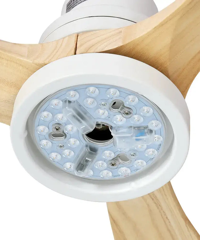 High-performance 52” ceiling fan with extension rod for adjustable height