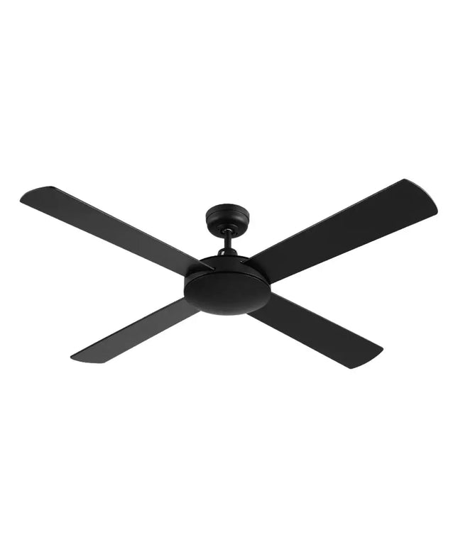 Devanti 52” Black Ceiling Fan with Remote Control