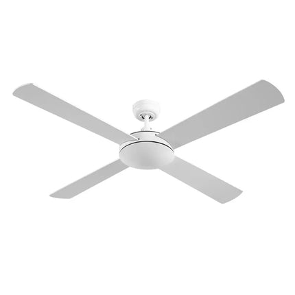 Devanti 52” White Ceiling Fan with Remote Control