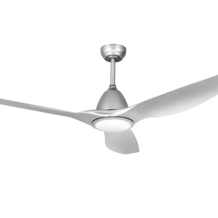 Devanti 64 Inch Ceiling Fan DC Motor w/Light w/Remote - Silver - Appliances > Fans > Ceiling Fans