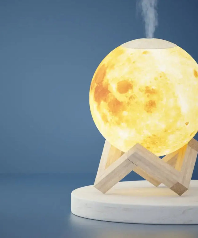 Aroma Diffuser LED Moon Lamp-Home & Garden > Green Houses-Dropli